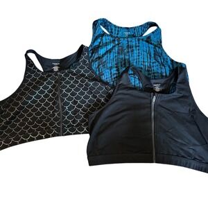 Torrid plus size sports bra lot of 3  size 5